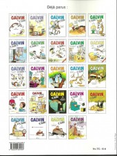 Verso de Calvin et Hobbes -15a2012- Complètement surbookés !