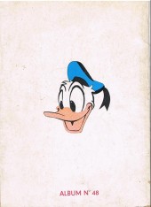 Verso de Votre série Mickey (2e série) - Albums Filmés ODEJ -48- Donald - La vallée de Tra-la-la