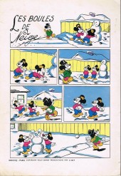 Verso de Walt Disney (Edicoq) - Les aventures de Mickey
