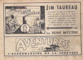 Verso de Alain la Foudre (Editions Populaires Modernes) -7- Les naufragés du pélican