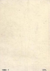 Verso de Sergent Guam -Rec27- Collection reliée N°27 (du n°105 au n°108)