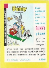 Verso de Bugs Bunny (2e série - SAGE) -23- Bunny, t'es un génie !