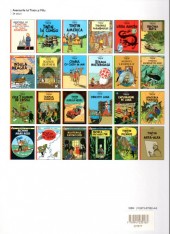 Verso de Tintin (en langues étrangères) -7Roumain- Insula neagră