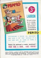Verso de Pepito (1re Série - SAGE) -160- L'héritage du marquis