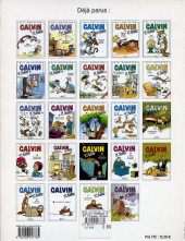 Verso de Calvin et Hobbes -17a2004- La flemme du dimanche soir