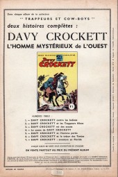 Verso de Davy Crockett (S.P.E) -8- Et le masque de Manitoba