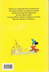 Verso de Mickey club du livre -18a1996- L'apprenti sorcier