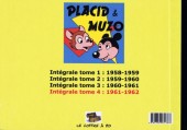 Verso de Placid et Muzo (Intégrale) -4- Intégrale tome 4