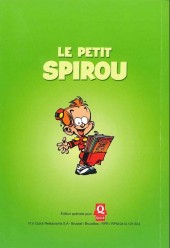 Verso de Le petit Spirou (Publicitaire) -Quick2- Grosses bêtises