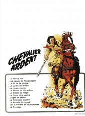 Verso de Chevalier Ardent -6a1981- Le secret du roi Arthus