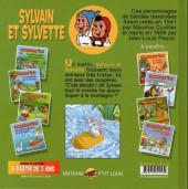 Verso de Sylvain et Sylvette (Éditions P'tit Louis) -1- Le pique-nique des animaux