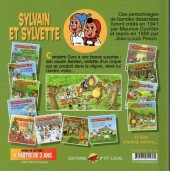 Verso de Sylvain et Sylvette (Éditions P'tit Louis) -12- Le cousin bastien