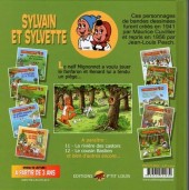 Verso de Sylvain et Sylvette (Éditions P'tit Louis) -10- Il faut sauver Mignonnet !