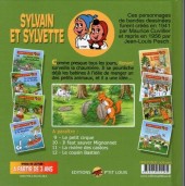 Verso de Sylvain et Sylvette (Éditions P'tit Louis) -7- La vengeance de renard