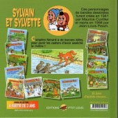 Verso de Sylvain et Sylvette (Éditions P'tit Louis) -11- La rivière des castors