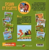 Verso de Sylvain et Sylvette (Éditions P'tit Louis) -2- Le naufrage de la sirène