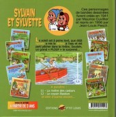 Verso de Sylvain et Sylvette (Éditions P'tit Louis) -4- La petite mouette et le dauphin