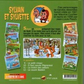 Verso de Sylvain et Sylvette (Éditions P'tit Louis) -5- La trève de Noël