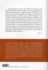 Verso de (AUT) Hergé -2013/03- Lettre à Hergé