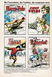 Verso de Ivanhoé (1re Série - Aventures et Voyages) -192- Le faucon de gisors