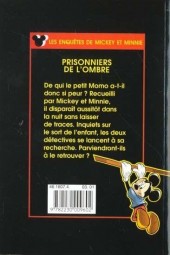Verso de Les enquêtes de Mickey et Minnie -29- Prisonniers de l'ombre