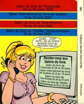 Verso de Archie Sélection Format double -185- La sortie