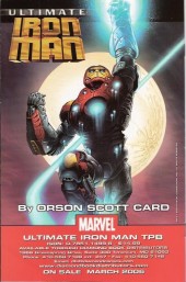 Verso de Ultimate Iron Man (2005) -1a- Book 1