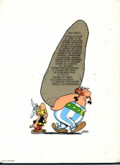 Verso de Astérix -11b1977b- Le bouclier arverne