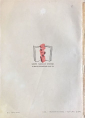 Verso de Bibi Fricotin (2e Série - SPE) (Après-Guerre) -4- Bibi Fricotin boit l'obstacle