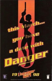 Verso de Danger Girl (1998) -0- Prelude to danger!