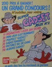 Verso de Inspecteur Gadget (1re série - Greantori) -9- Au cirque