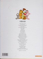 Verso de Garfield (Dargaud) -12a2002- Fainéant et gourmand