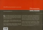 Verso de (DOC) Encyclopédies diverses -2013- Dictionnaire illustré de la bande dessinée belge sous l'Occupation