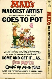 Verso de Mad's Don Martin - Cooks up More Tales
