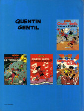 Verso de Les as -4- Quentin Gentil dans Destination soleil !