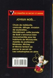 Verso de Les enquêtes de Mickey et Minnie -28- Joyeux Noël...