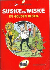 Verso de Bob et Bobette (publicitaire - bilingue) -47Da15- La fleur d'or - De gouden Bloem