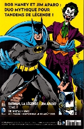 Verso de Batman Saga -15- Numéro 15