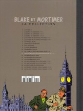 Verso de Blake et Mortimer - La collection (Hachette) -12- Les 3 formules du professeur Satô - Tome II - Mortimer contre Mortimer