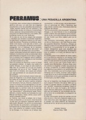 Verso de Perramus (en espagnol) - Perramus
