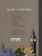 Verso de Blake et Mortimer - La collection (Hachette) -13- L'affaire Francis Blake