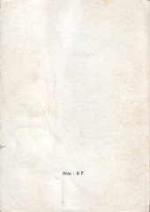 Verso de Spidey -Rec06- Album N°6 (du n°16 au n°18)