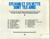 Verso de Sylvain et Sylvette (albums Fleurette nouvelle série) -52- Pauvre compère renard