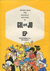 Verso de Gil et Jo (Les aventures de) -1236- La chasse au Professeur Gobelin