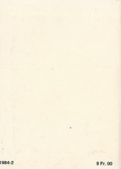Verso de Big Bull (Impéria) -Rec32- Collection Reliée N°32 (du n°125 au n°128)