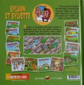 Verso de Sylvain et Sylvette (Éditions P'tit Louis) -13- Une partie de pêche mouvementée
