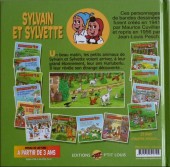 Verso de Sylvain et Sylvette (Éditions P'tit Louis) -14- Hurluberlu le hibou