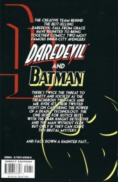 Verso de Daredevil/Batman (1997) -GN- Eye for an eye