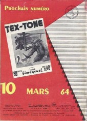 Verso de Tex-Tone (Impéria) -164- Un homme symphatique