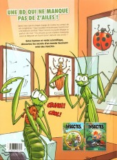Verso de Les insectes en bande dessinée -2- Tome 2